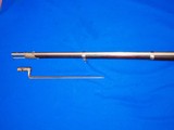 Civil War Model 1816 Conversion Of A Harpers Ferry Flintlock Musket Dated 1842 With Its Original Bayonet - 4 of 4