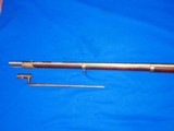 Civil War Model 1816 Conversion Of A Springfield Flintlock Musket Dated 1839 With Its Original Bayonet     - 4 of 4