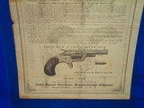 Colt's Patent Fire-Arms Manufacturing Company Advertising Broadside For The New Metallic Cartridge Revolving Pistols - 3 of 4