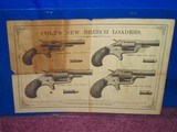 Colt's Patent Fire-Arms Manufacturing Company Advertising Broadside For The New Metallic Cartridge Revolving Pistols - 4 of 4