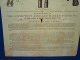Original Connecticut Arms and Manufacturing Co. Directions for Using Broadside For The Hammond Breech Loading Pistol - 3 of 4