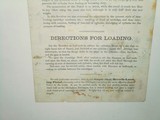 Civil War Broadside Explaining the Advantages & Directions For Loading Of The New Model National Revolver - 3 of 4