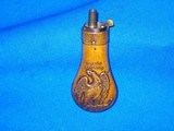 Colt's Patent Marked Powder Flask for A Colt  Model 1848 Baby Dragoon Or Early 1849 Pocket Revolver