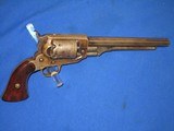 An Early & Very Desirable U.S. Military Used 2nd Model Whitney Navy Revolver Finely Inscribed On The Backstrap In Script To 