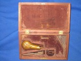 An Early Civil War Colt Model 1849 Percussion Pocket Revolver With A 4 Inch Barrel In Its Original Factory Case With Accessories In Very Good Untouche - 2 of 16