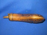 An Early U.S. Civil War Original Double Sided Powder Flask For A Percussion Colt Model 1851 Navy Revolver In Very Good Untouched Condition! - 3 of 6