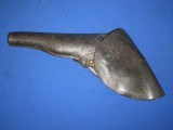 Civil War Original Leather Holster For A Percussion Colt Model 1860 Army Revolver