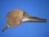 Civil War Original Leather Holster For A Percussion Colt Model 1860 Army Revolver - 5 of 7