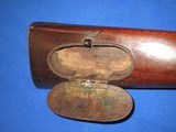Early U.S. Military Issued Deringer Model 1817 Flintlock Rifle Dated 1823, Converted to Percussion with A Family Presentation Inside The Patchbox - 18 of 18
