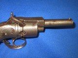 Early & Rare Springfield Arms Co. Double Trigger Pocket Model Percussion Revolver  - 6 of 8