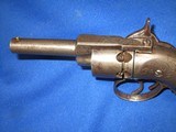 Early & Rare Springfield Arms Co. Double Trigger Pocket Model Percussion Revolver  - 4 of 8