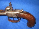 Early 1850's Civil War Henley Hart High Grade Engraved Double Barrel Large Bore Percussion Pistol - 2 of 9