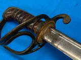 Per Civil War Ames U.S. Model 1833 Dragoon Saber, Dated 1837 - 17 of 18