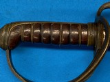 Per Civil War Ames U.S. Model 1833 Dragoon Saber, Dated 1837 - 18 of 18