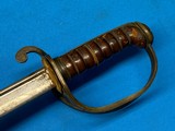 Per Civil War Ames U.S. Model 1833 Dragoon Saber, Dated 1837 - 16 of 18