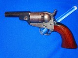 Civil War Colt Model Wells Fargo Pocket Revolver With The Short Frame & Barrel Extension    - 1 of 4