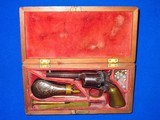 Remington Beals 1st Model Percussion Pocket Revolver In Its Original Case With All Its Accessories - 1 of 4