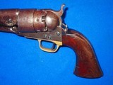 Early Possibly Indian Wars Or Western Used Percussion Colt Model 1860 Army Revolver Made In 1866   - 1 of 4