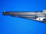 Early Civil War Military Issued Remington New Model 1858 Percussion Army Revolver  - 2 of 4