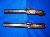 An Early Pair Of Early Civil War Percussion 1850's 