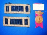 Early U.S. Civil War Grouping Of Insignia Identified To 