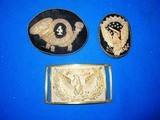 Early U.S. Civil War Grouping Of Insignia Identified To 