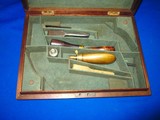 Early Dealer Made Case With Accessories For A Pair Of Percussion Colt Model 1849 Pocket Revolvers With 6 Inch Barrels - 2 of 4