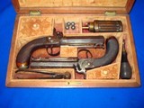 Pair Of Early Civil War Percussion 1850's 