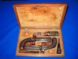 Pair Of Early Civil War Percussion 1850's 