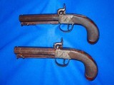 Pair Of Early Civil War Percussion 1850's 