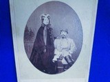An Early CDV of Confederate General John Hunt Morgan & His Wife - 2 of 4