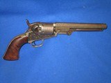 A Very Early Civil War Factory Engraved Percussion Colt Model 1849 Pocket Revolver with A 6 Inch Barrel - 2 of 4
