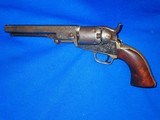 A Very Early Civil War Factory Engraved Percussion Colt Model 1849 Pocket Revolver with A 6 Inch Barrel - 1 of 4
