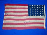 A Scarce Civil War All Hand Sewn 36 Star Flag - 3 of 4