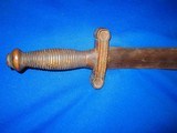 An Early & Scarce Civil War Confederate Made Short Sword Made By Johnson  - 2 of 4