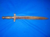An Early & Scarce Civil War Confederate Made Short Sword Made By Johnson  - 1 of 4