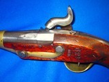 An Early Civil War Model 1842 Francotte Belgium Liege Large Percussion Single Shot Pistol - 4 of 4