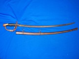 An Early Civil War Ames Model 1860 Cavalry Sword Dated 1862 - 1 of 4