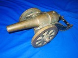 A Very Early & Rare 1850's-1860's Solid Bronze Throughout Signal Cannon