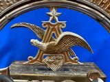 RARE c1940’s Original Budweiser Cast Aluminum Neon Sign - 14 of 14