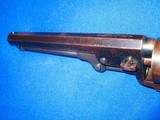 A Very Early Percussion Civil War Colt Model 1849 Pocket Revolver With A 6 Inch Barrel - 3 of 4
