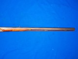 Early 1800's Percussion Half Stock Kentucky Rifle with A Patchbox On Each Side & Heavy Octagon Barrel - 2 of 4