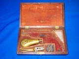Early Civil War Original Case & Accessories For A Colt Model 1849 Pocket Revolver With A 4 Inch Barrel  - 1 of 4