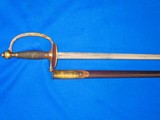 Early & Scarce Civil War Emmerson & Silver Model 1840 Non-Commissioned Officers Sword Dated 1863 - 3 of 4
