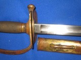 Early & Scarce Civil War Emmerson & Silver Model 1840 Non-Commissioned Officers Sword Dated 1863 - 2 of 4