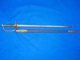 Early & Scarce Civil War Emmerson & Silver Model 1840 Non-Commissioned Officers Sword Dated 1863
