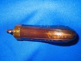Civil War Double Sided Eagle, Shield, & Stars Flask for a Colt Model 1849 Pocket Revolver - 4 of 4
