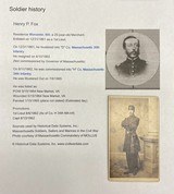 An Early Civil War CDV of Captain Henry P. Fox - 5 of 5