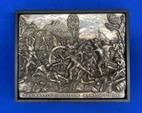 Henryk Winograd Sterling Silver Civil War Plaque The battle of Shiloh - 1 of 7