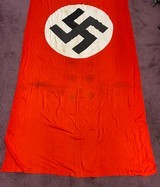 Original WWII German NSDAP Large Party Banner - 3 of 9